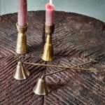 Stag Brass Candle Snuffer by Nkuku